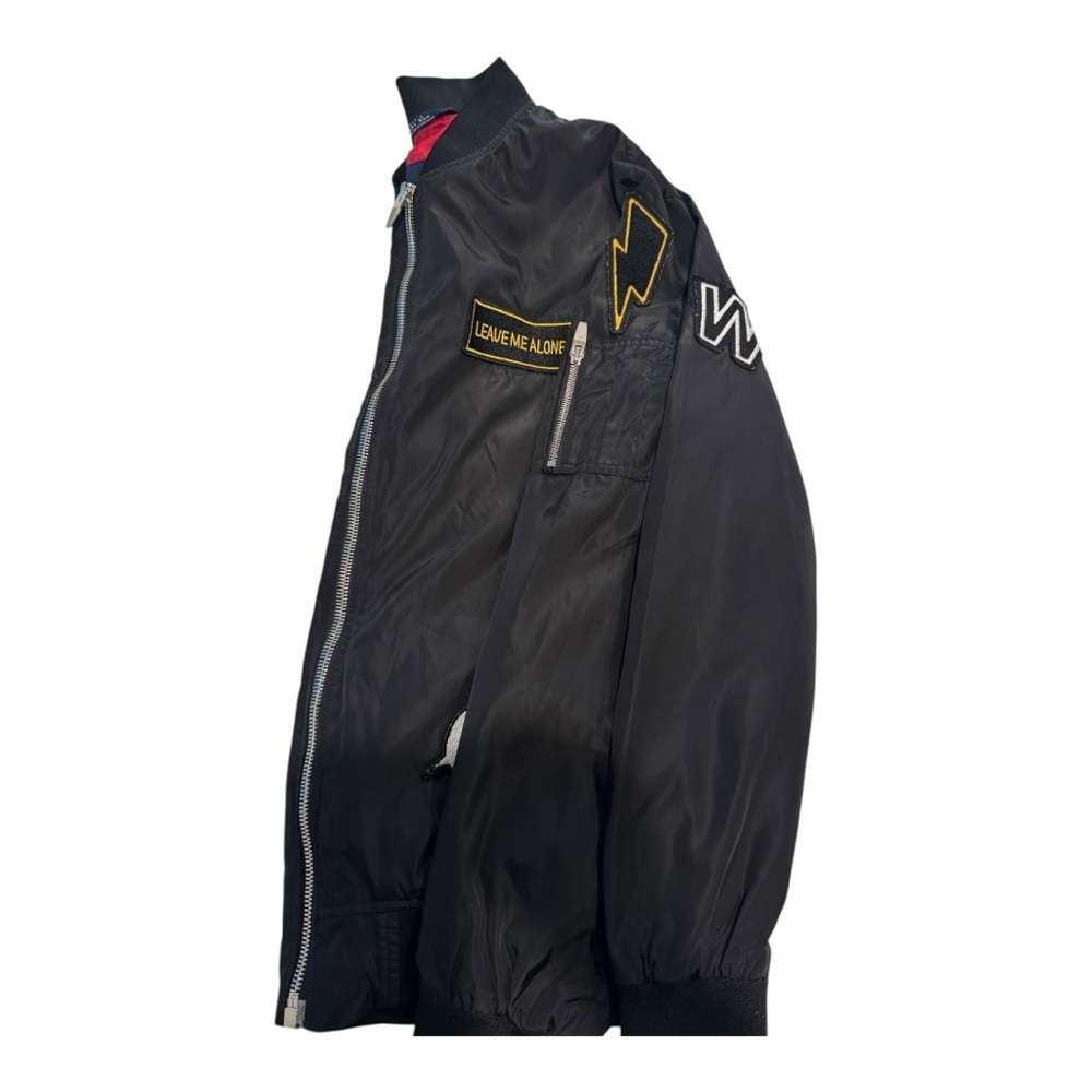 ZARA MAN Bomber Jacket with Patches – Black & Red Lining – Size L
AA39 - Picture 5 of 8